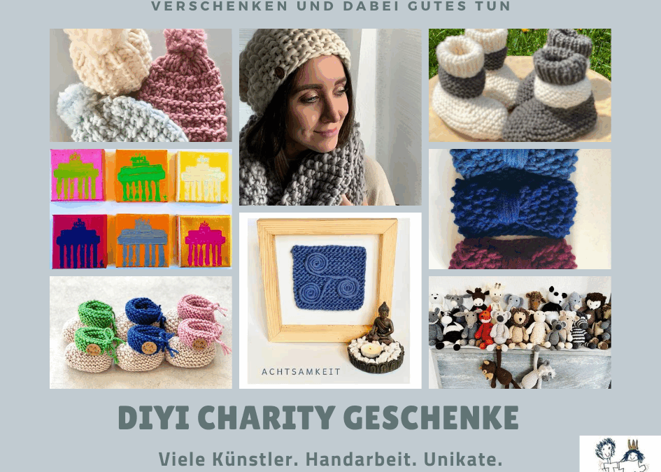 Diyi Charity Geschenke – Neue Kollektionen – Verschenken und dabei Gutes Tun!