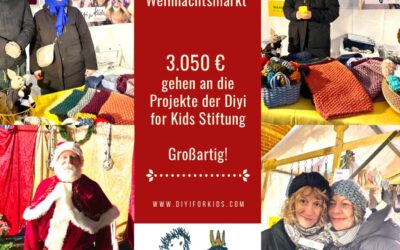 Teilnahme am Alt-Rixdorfer Weihnachtsmarkt – wir nehmen 3.050 € für unsere Kinderprojekte ein